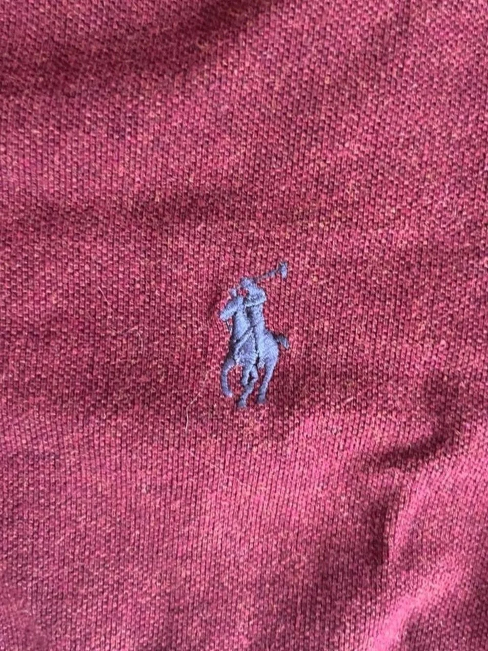 Ralph Lauren Men's Long Sleeve Polo Shirt - Burgundy